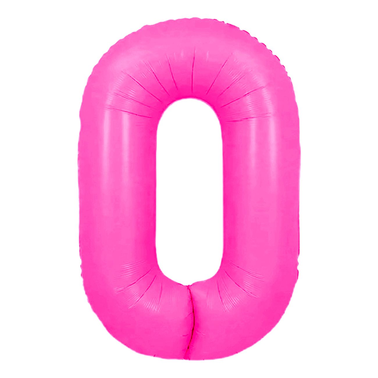 Sifferballong Neonrosa