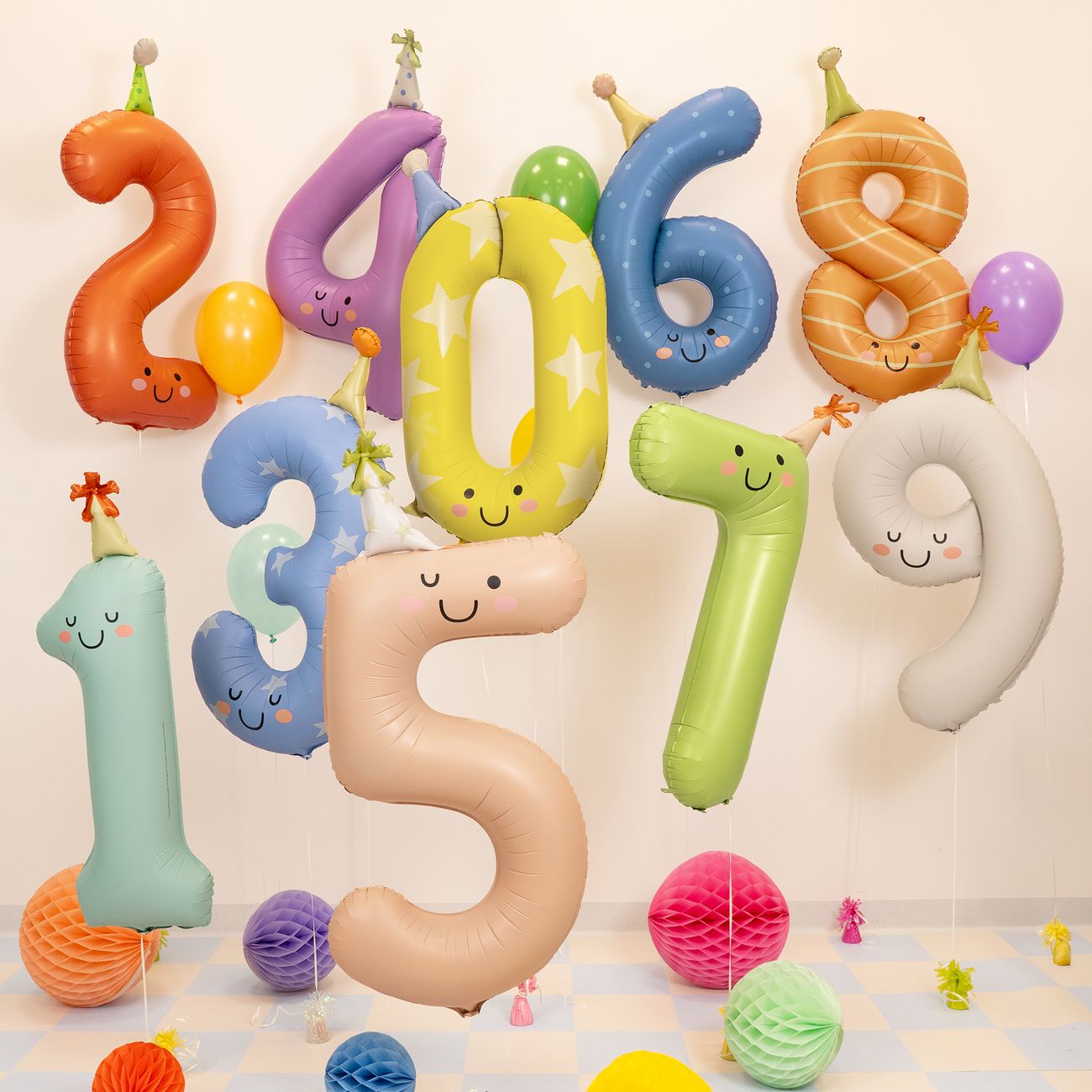 Sifferballong Partyhatt