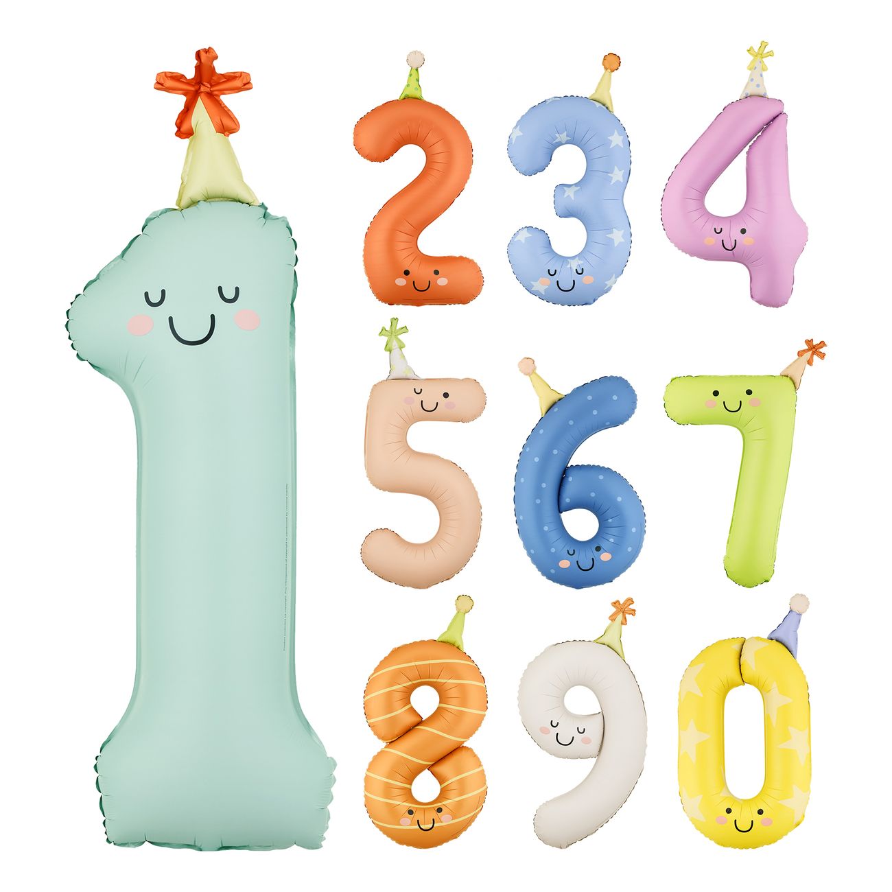 Sifferballong Partyhatt