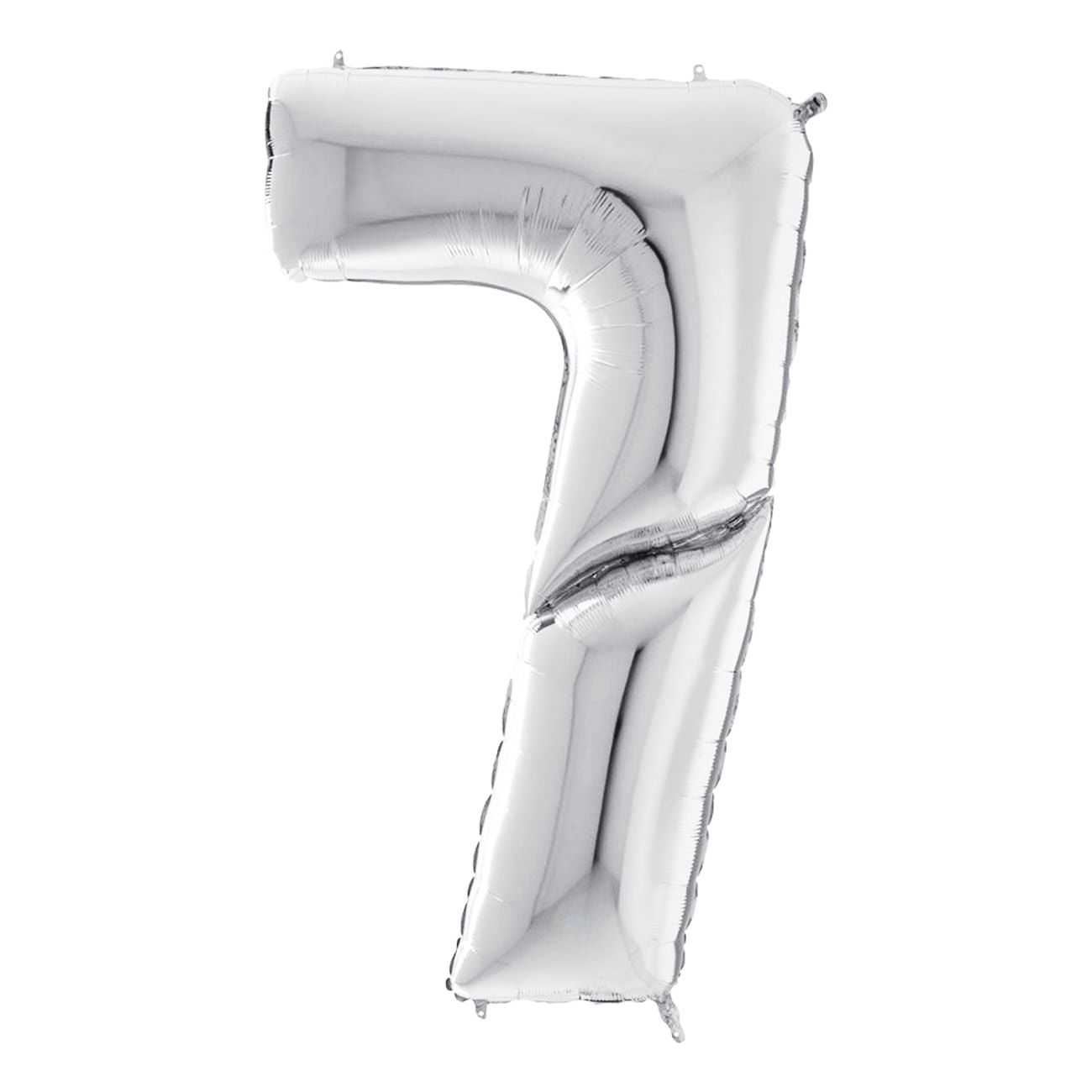 Talballon Sølv Gigantisk