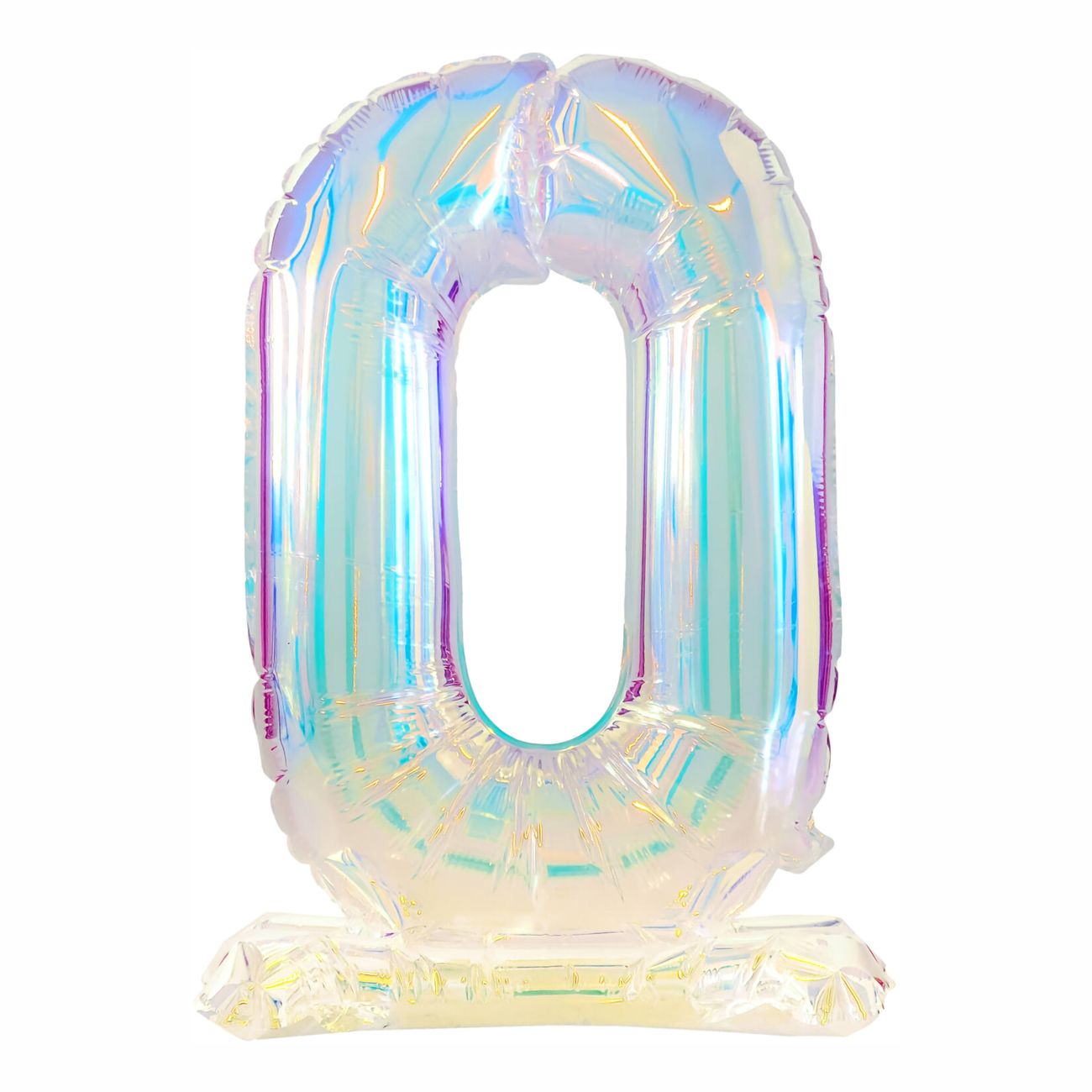 Sifferballonger på Ställning Iridescent