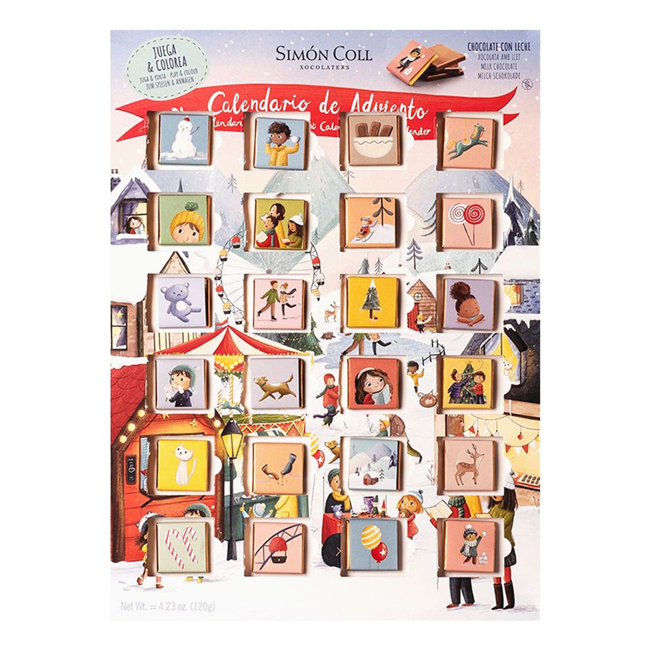 Simón Coll Julmarknad Adventskalender