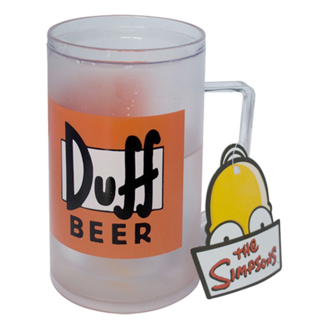 Duff Beer Frysbart Ölglas