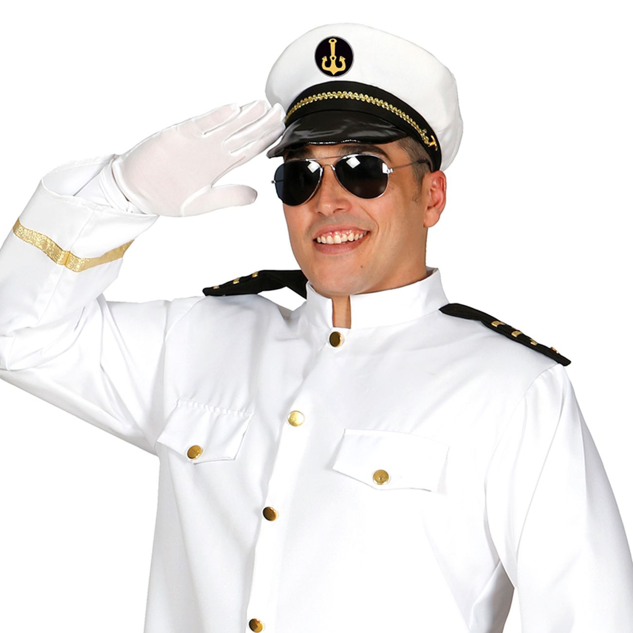 Sjökapten Maskeraddräkt