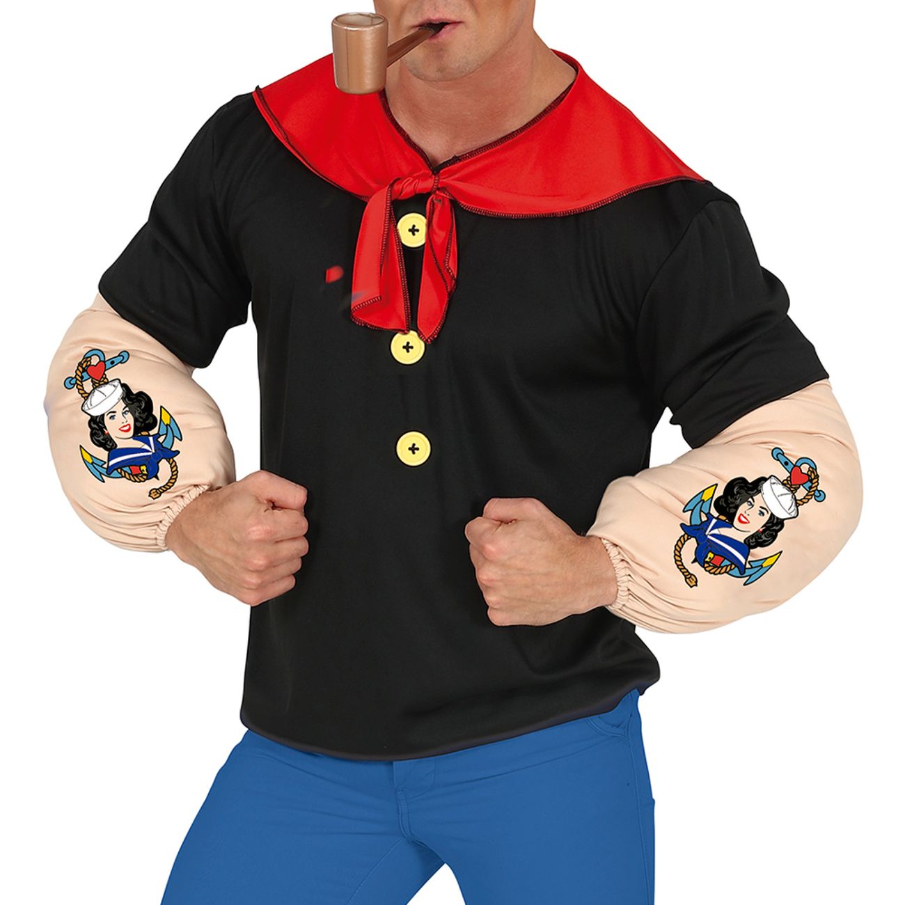 Stark Sjöman Maskeraddräkt