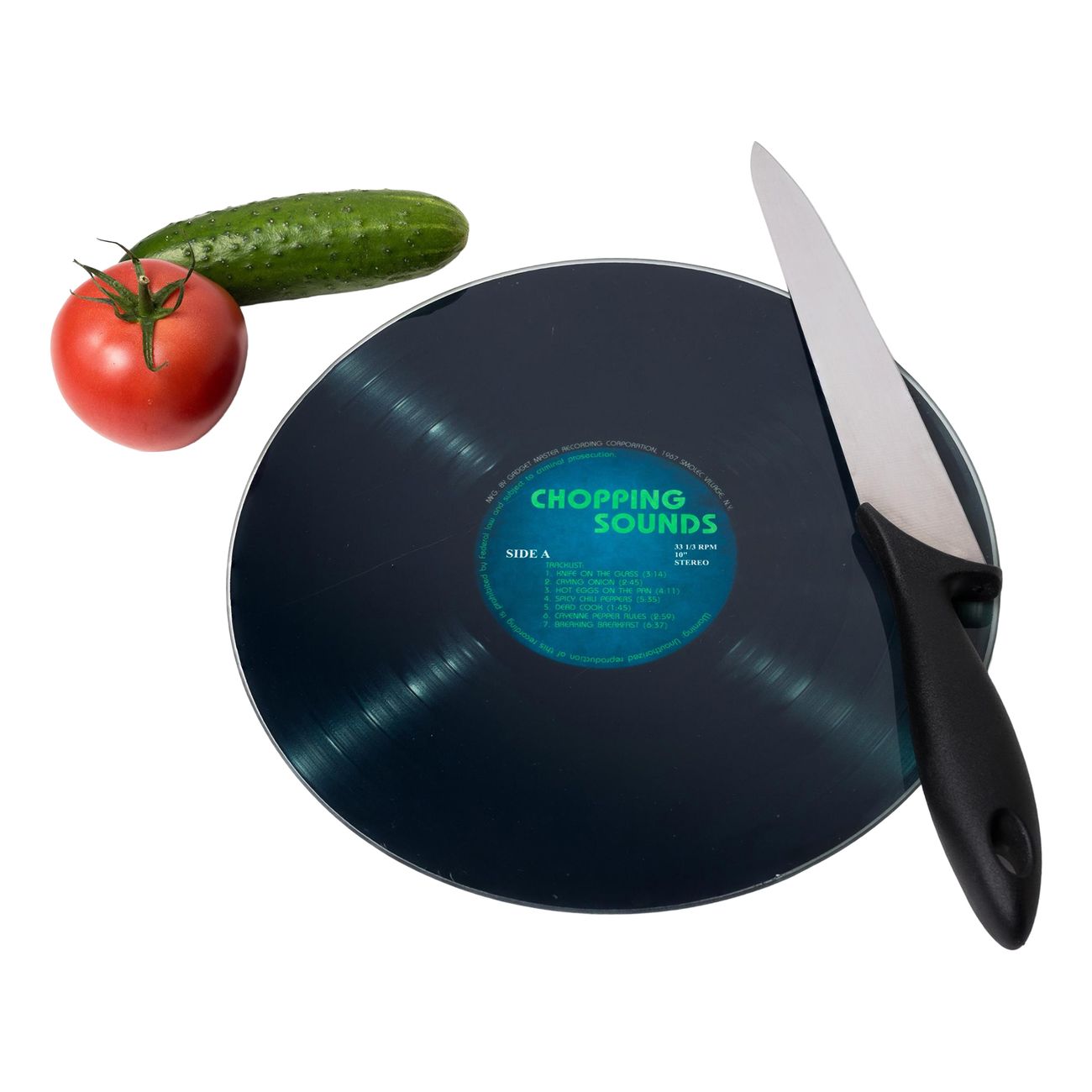 Skärbräda Vinylskiva