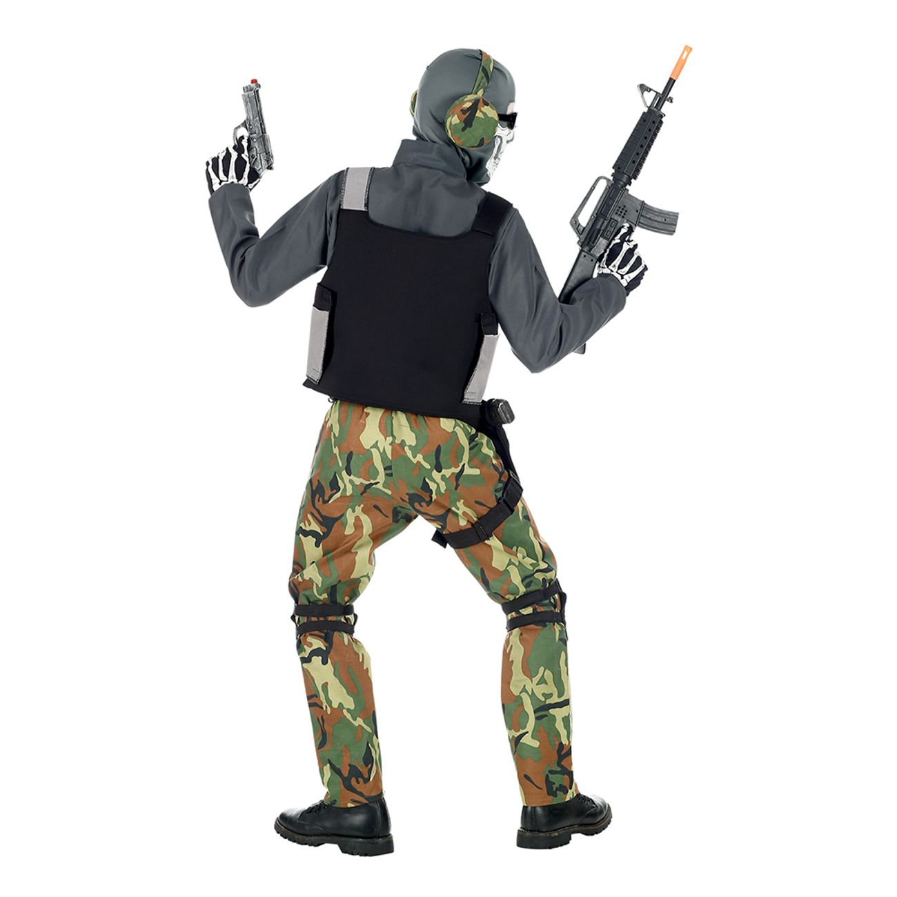 skelett-soldat-maskeraddrakt-2