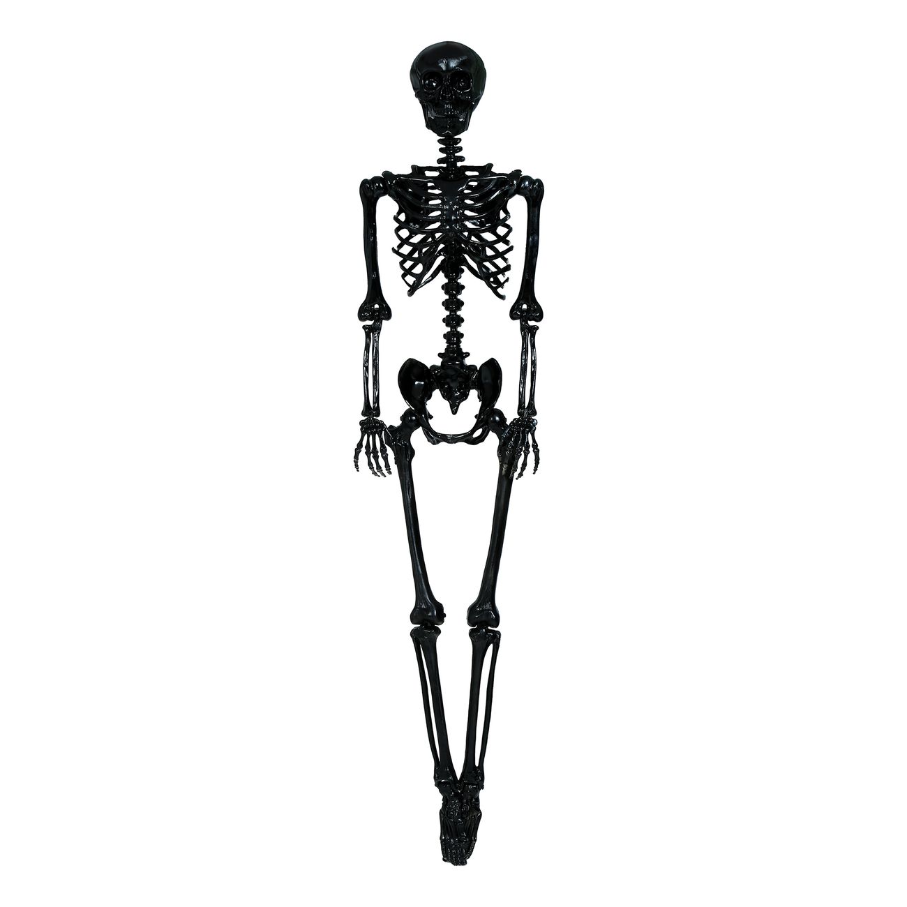 Skelett Svart Prop