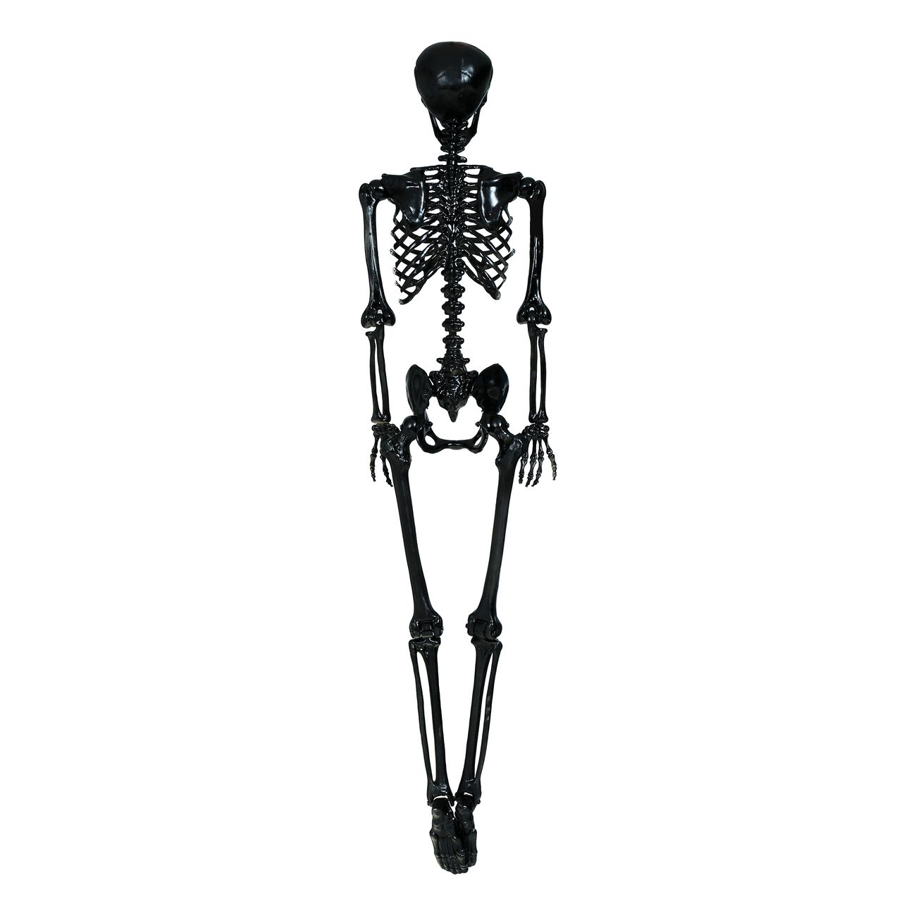 Skelett Svart Prop