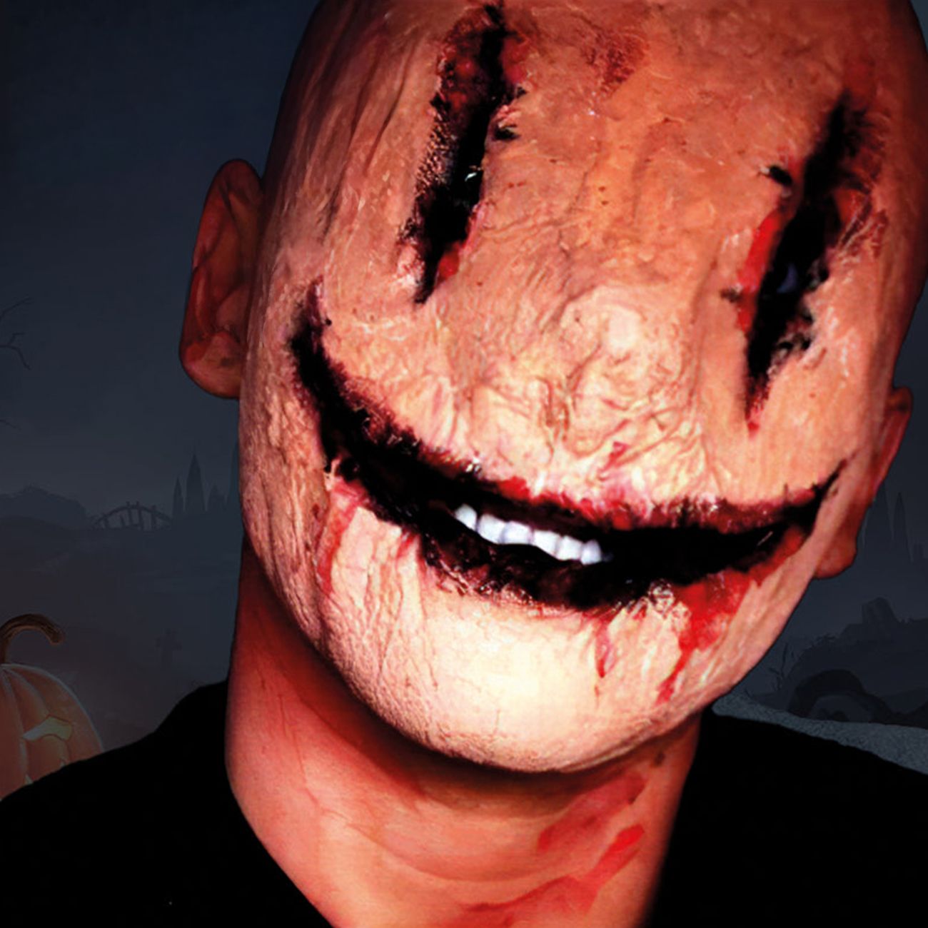 Smile Halloween Latexmask