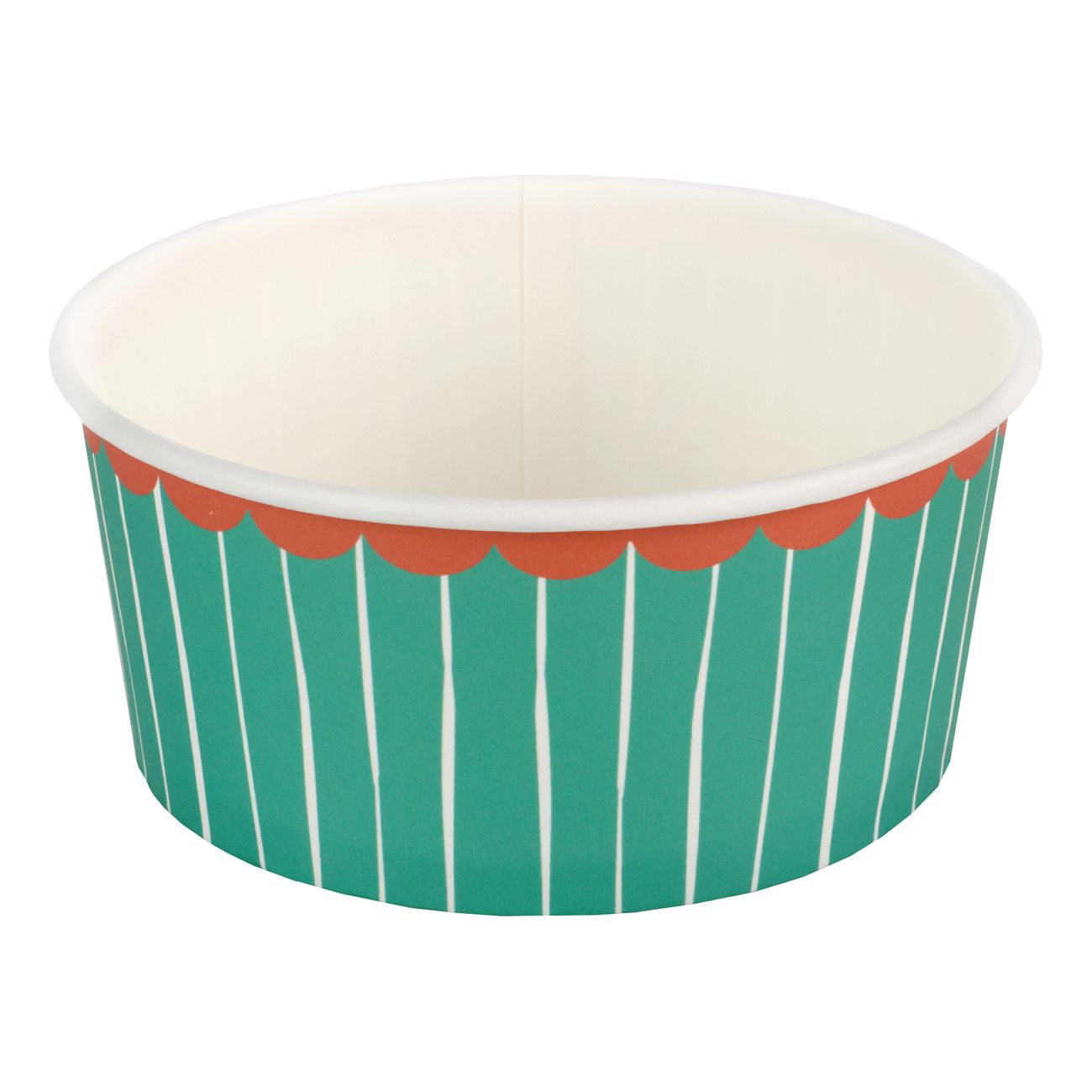 Snacksbägare Grön/Orange