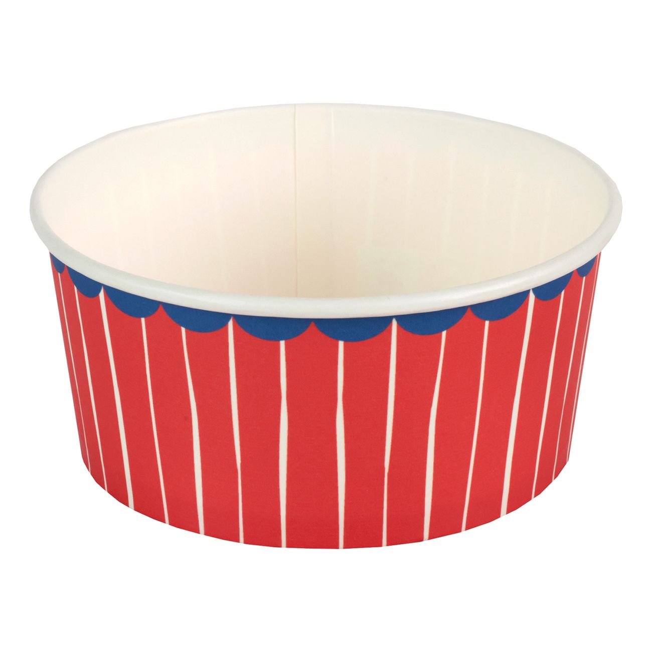 Snacksbägare Röd/Blå