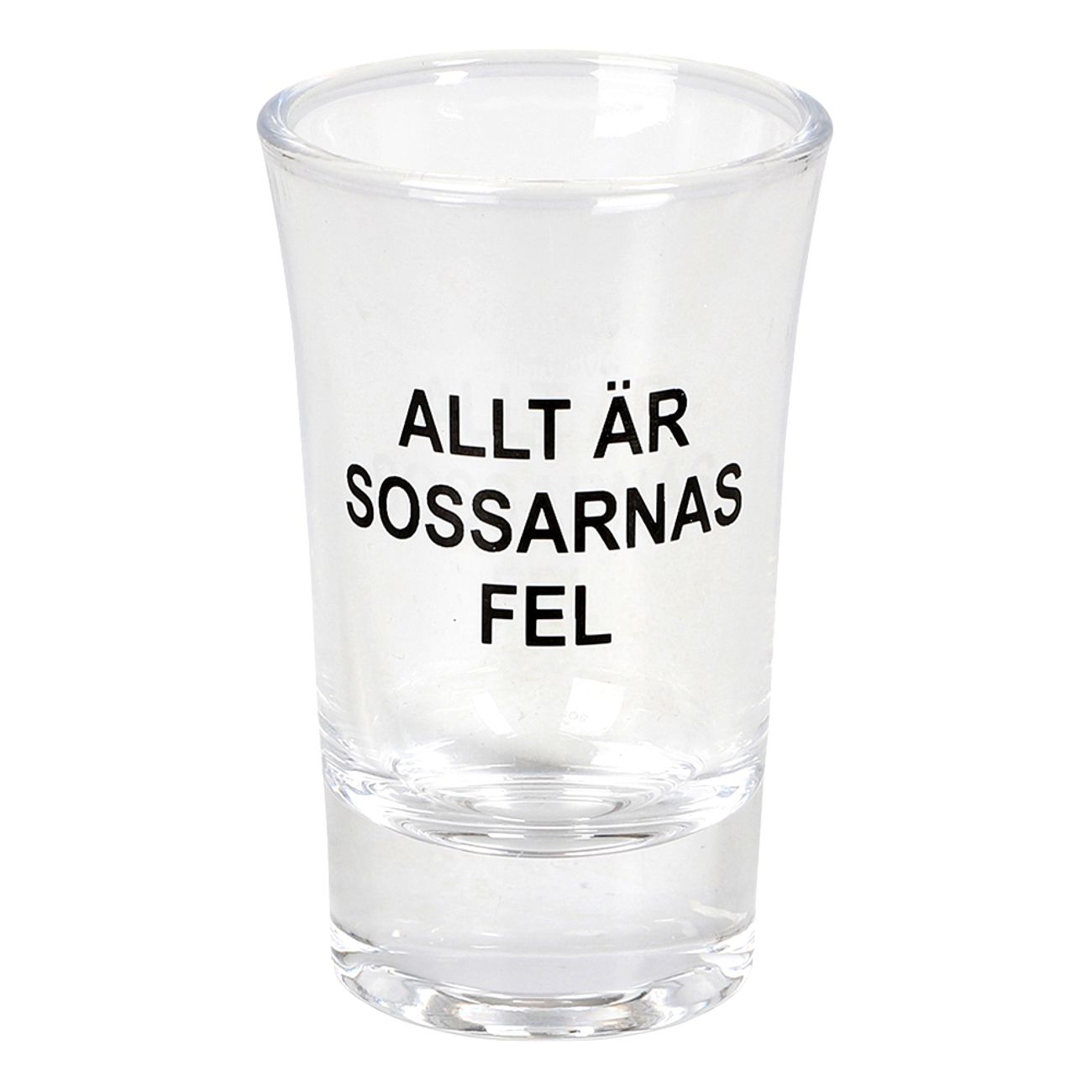 Snapsglas Allt är Sossarnas Fel