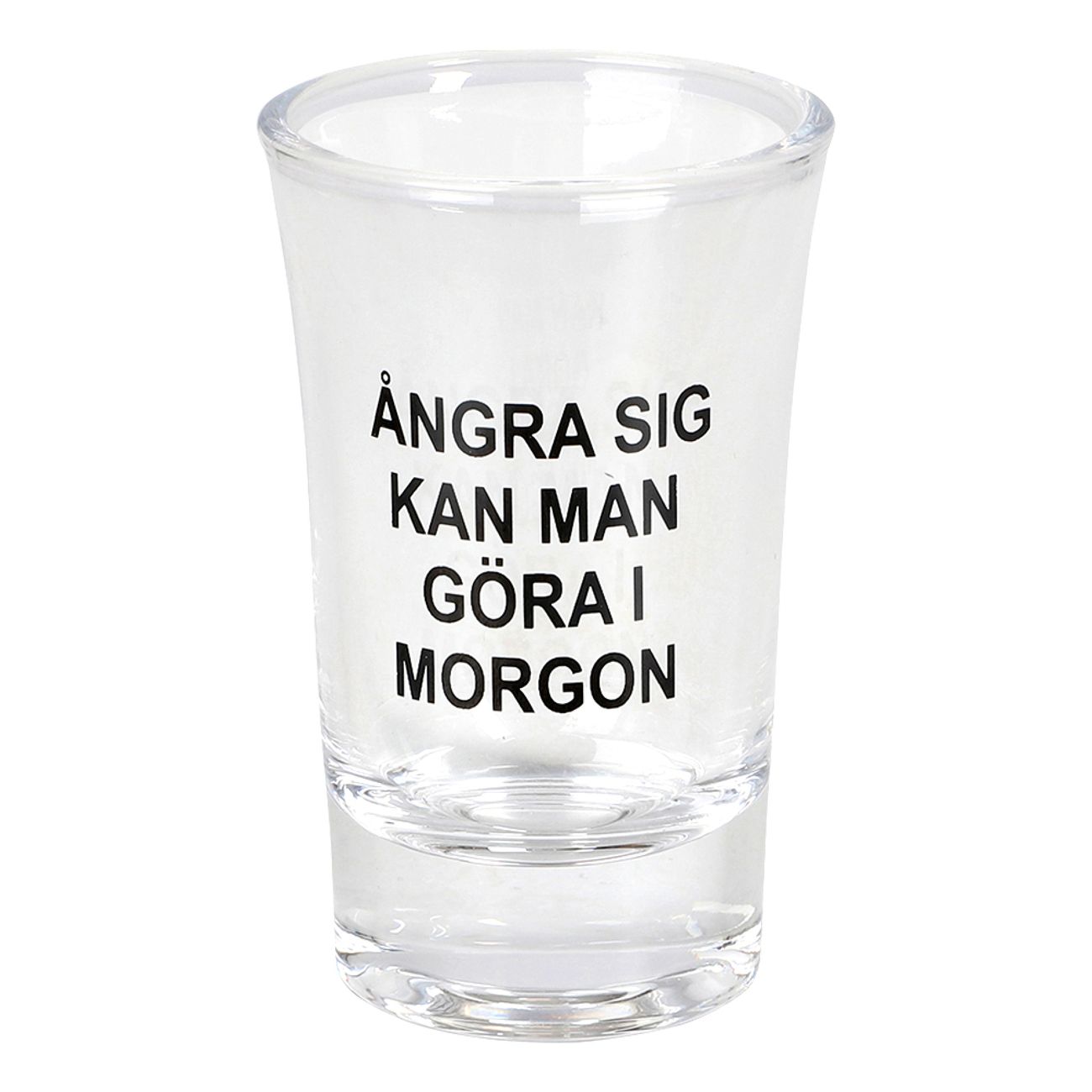 Snapsglas Ångra Sig
