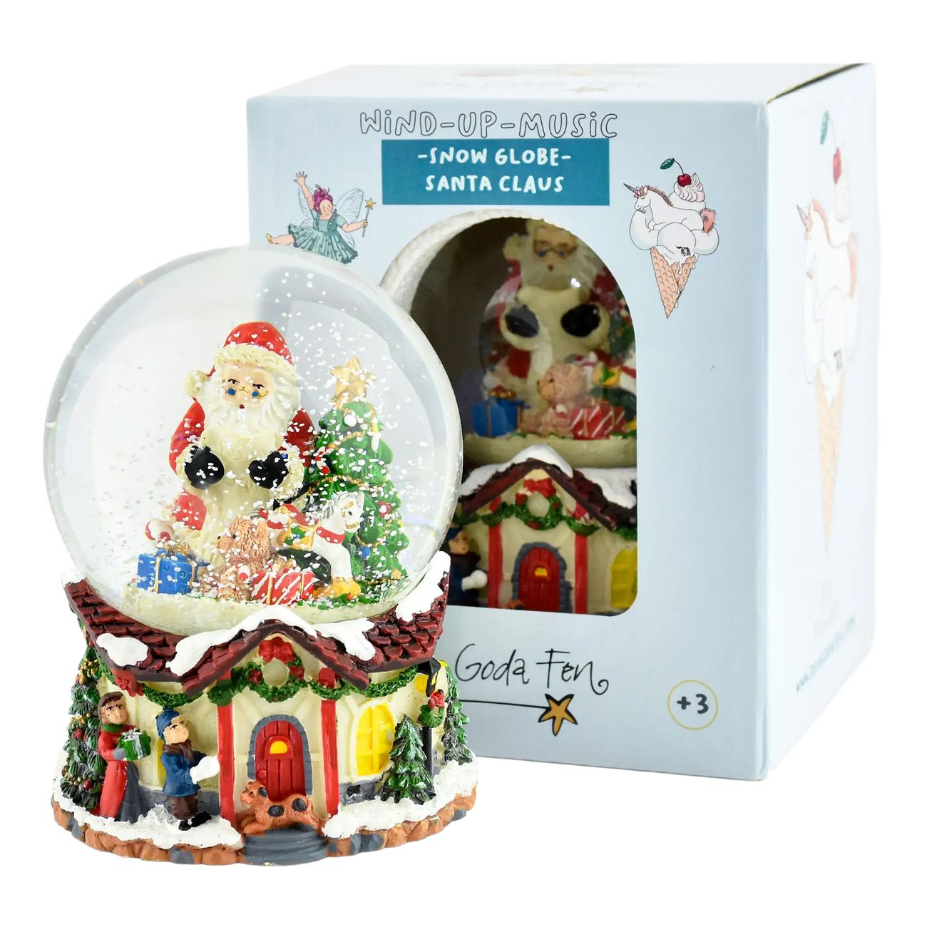 Snöglob Tomte med Musik