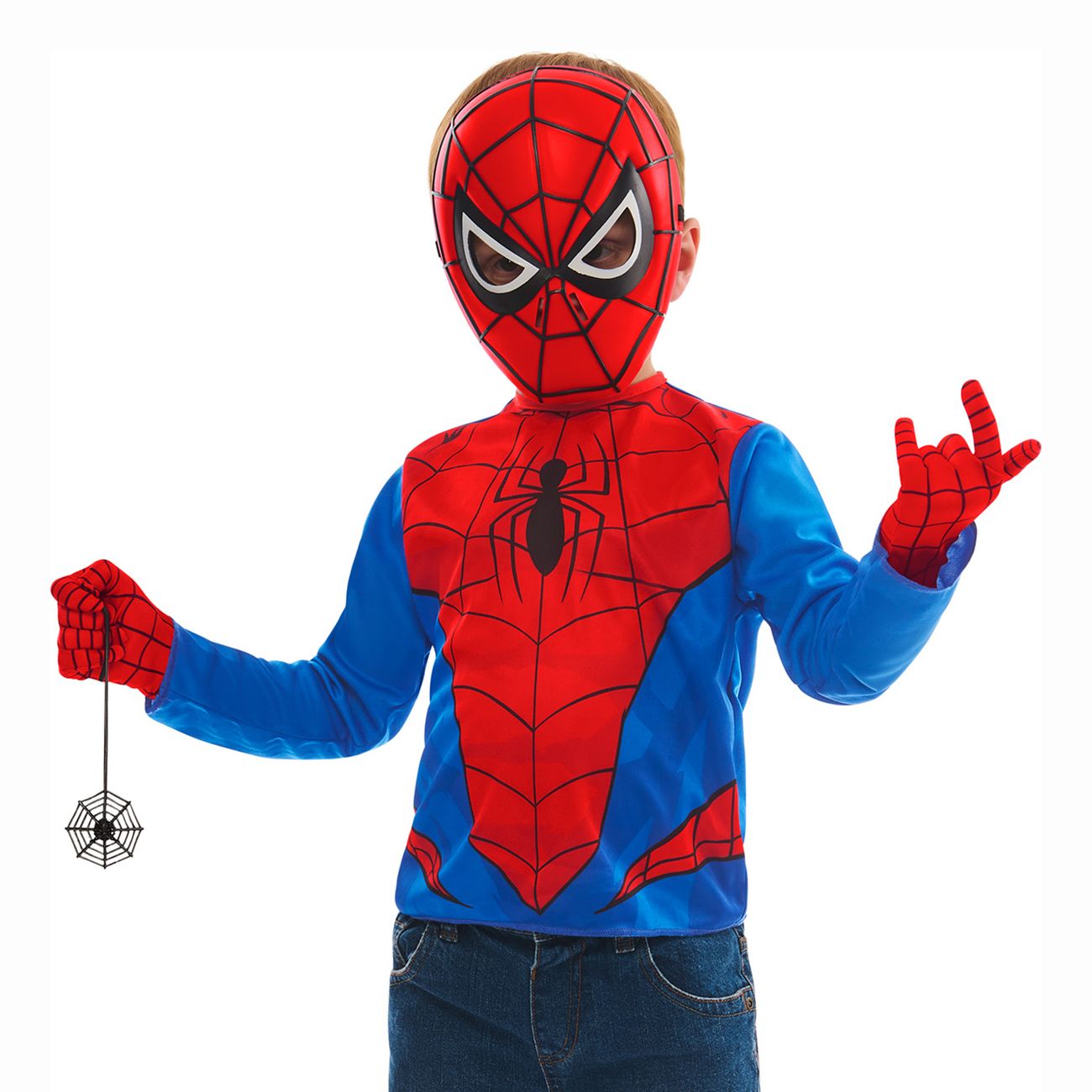 Spider-Man Maskeradkit för Barn Presentbox