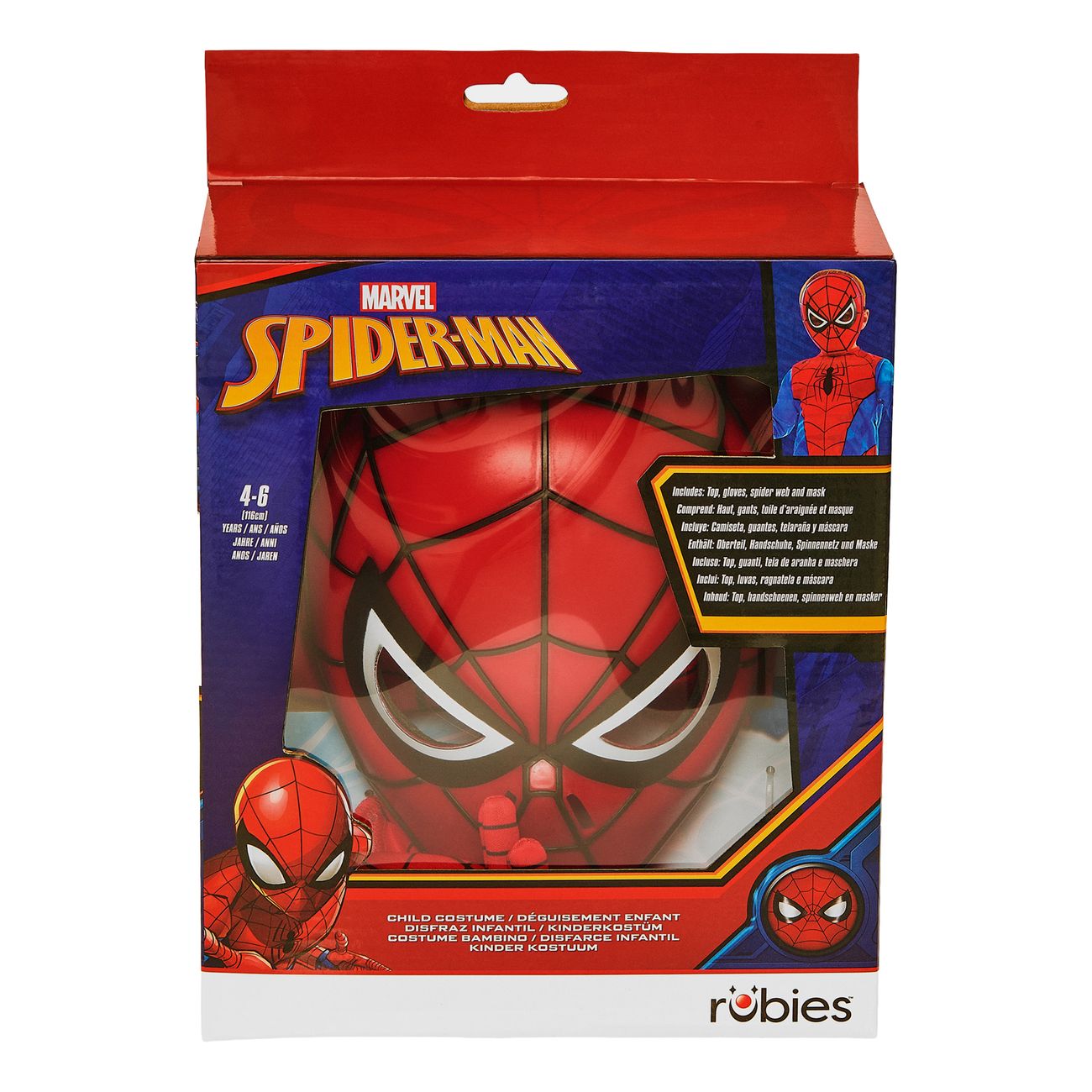 Spider-Man Maskeradkit för Barn Presentbox
