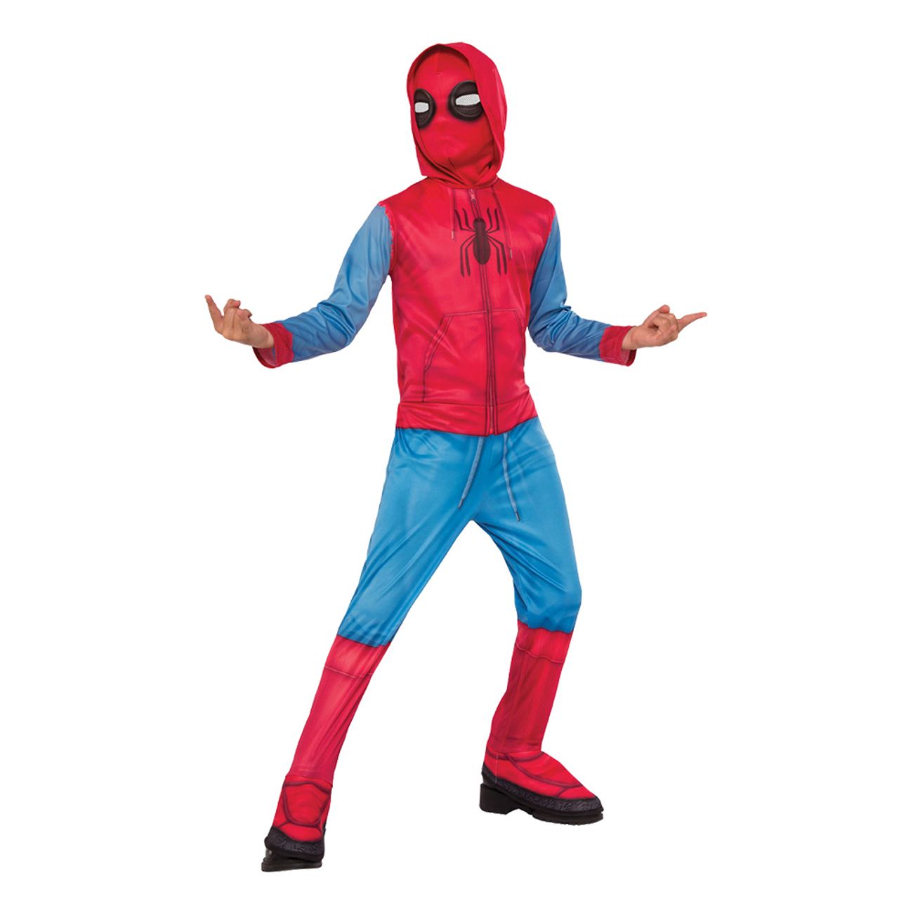 spider-man-med-hoodie-barn-maskeraddrakt-1