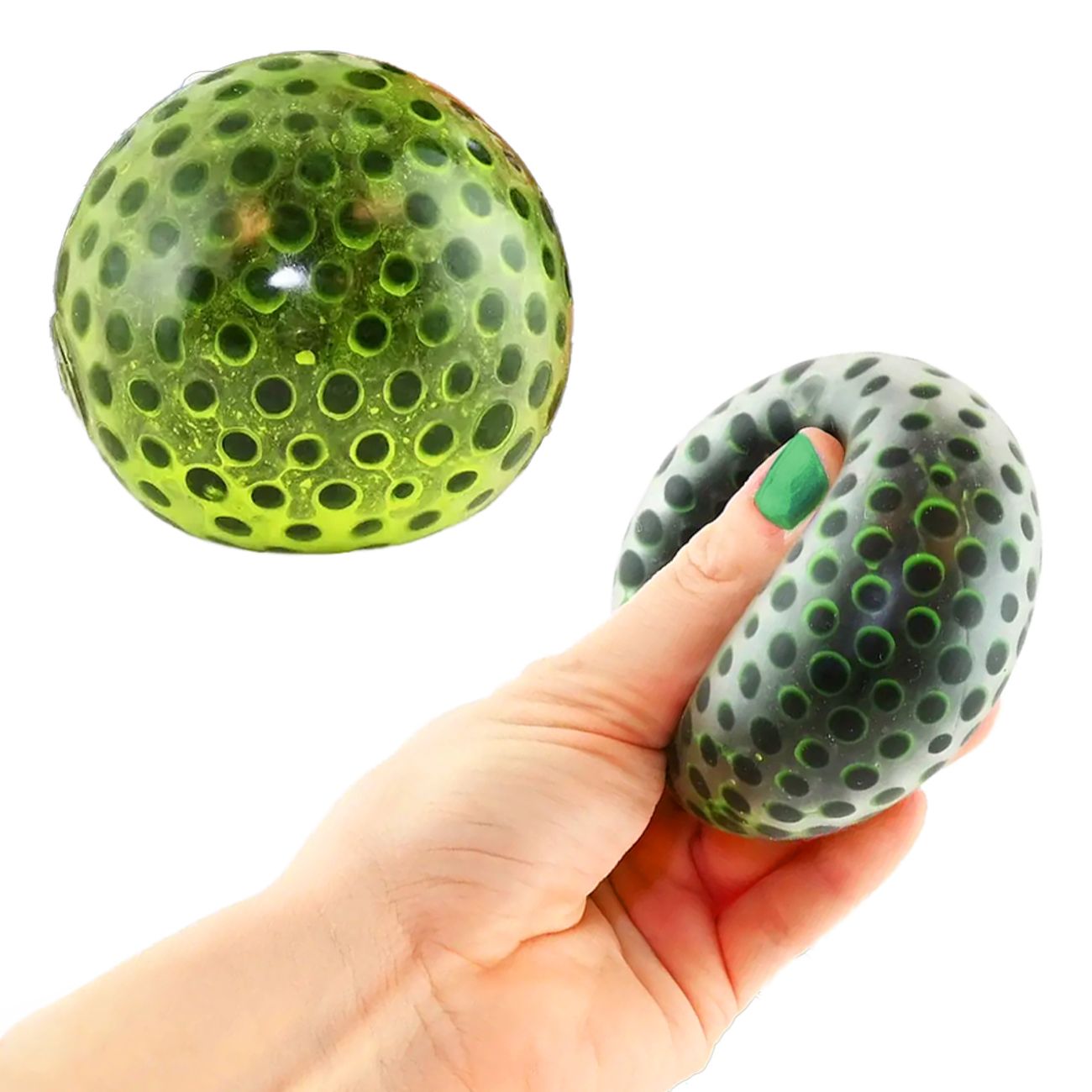 Squeeze Ball Neon Beans