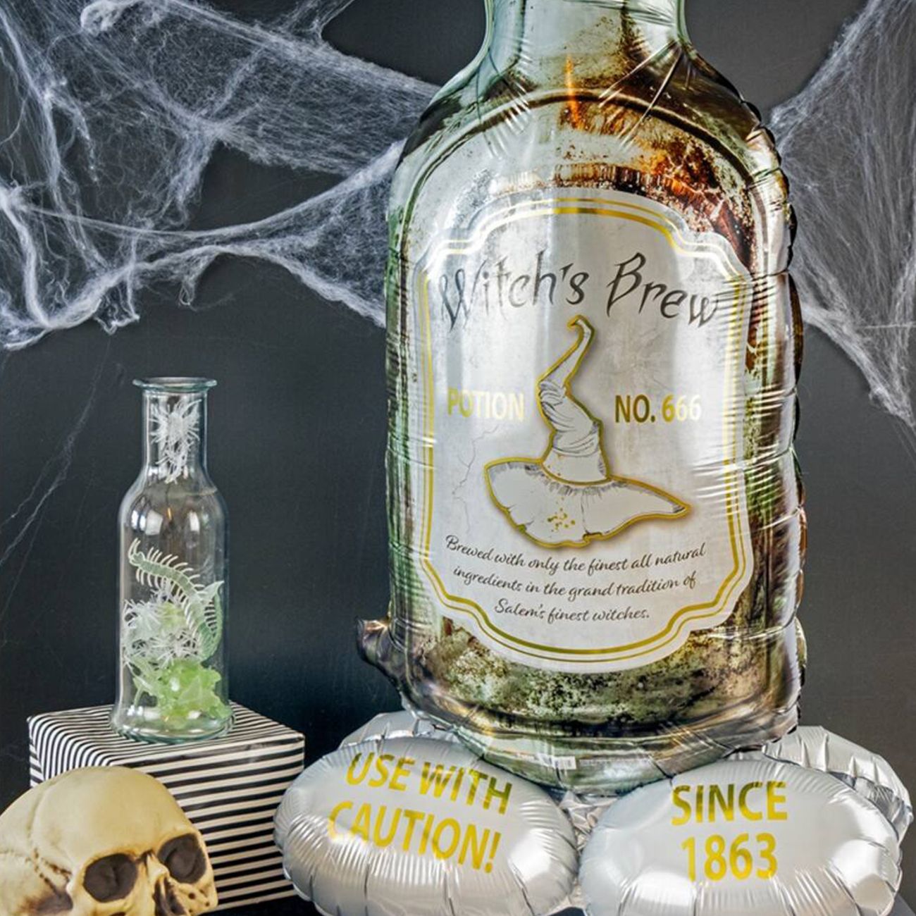 Stående Folieballong Witch's Brew