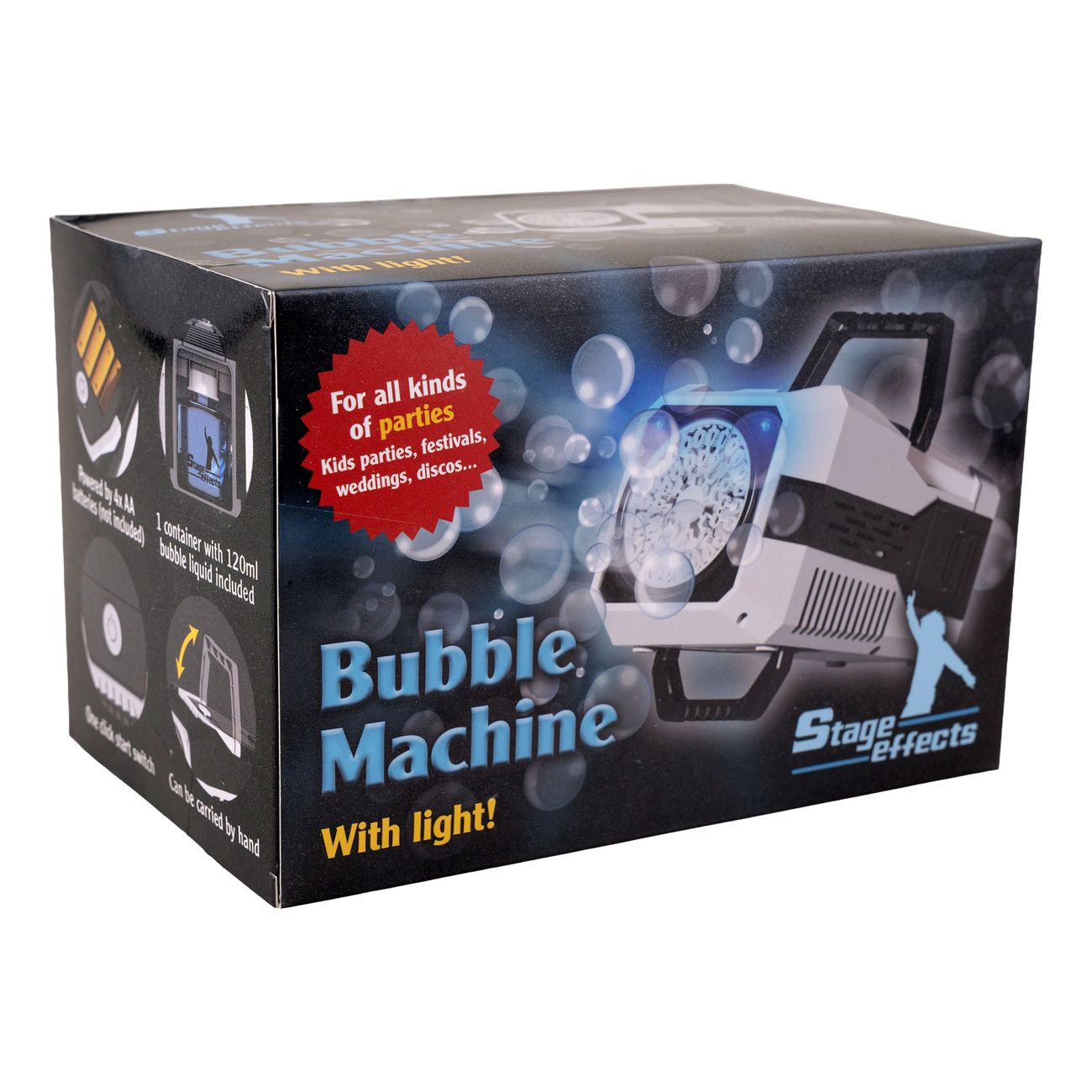 Stage Effects LED Bubbelmaskin Portabel