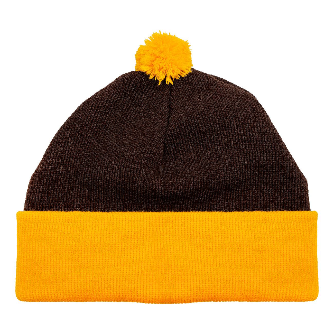Stickan Mössa Gul/Brun