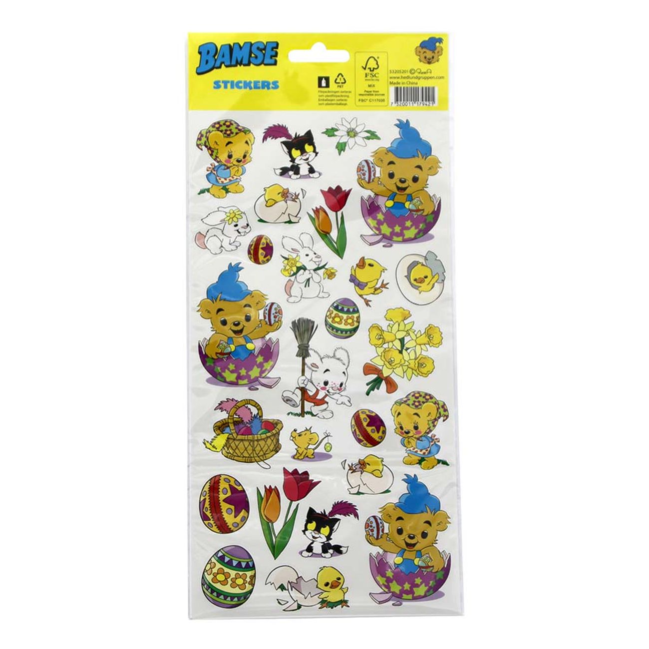 stickers-bamse-pask-93075-1