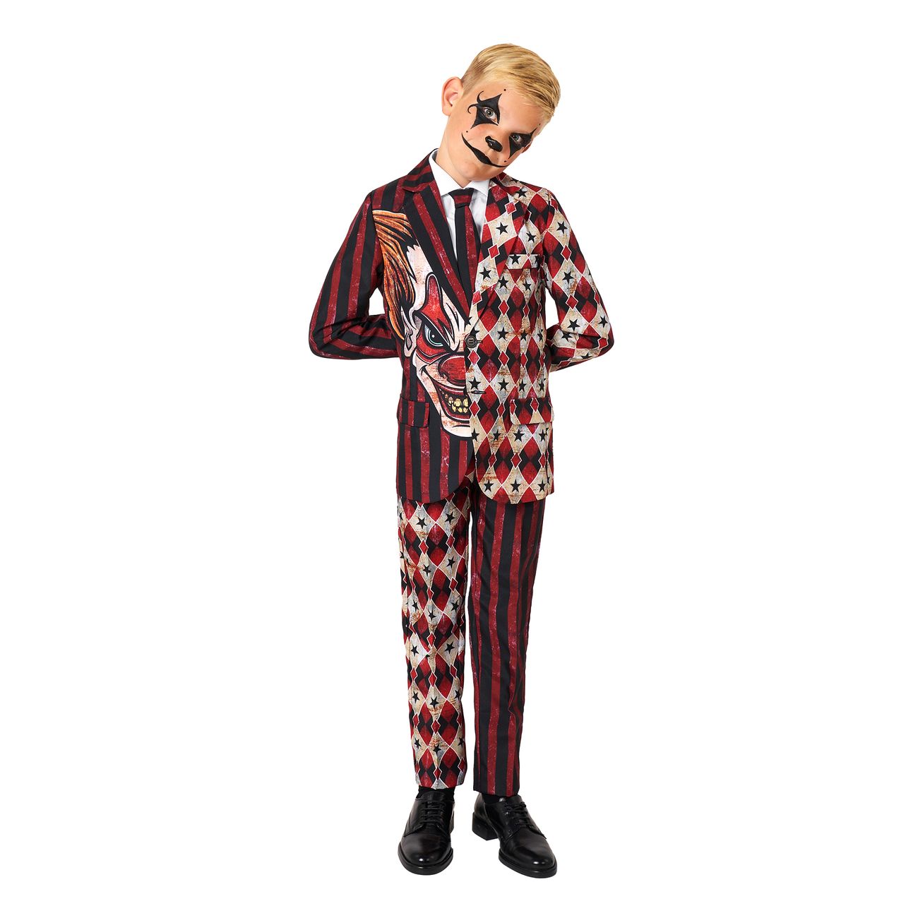 Suitmeister Boys Scary Klovn Jakkesæt