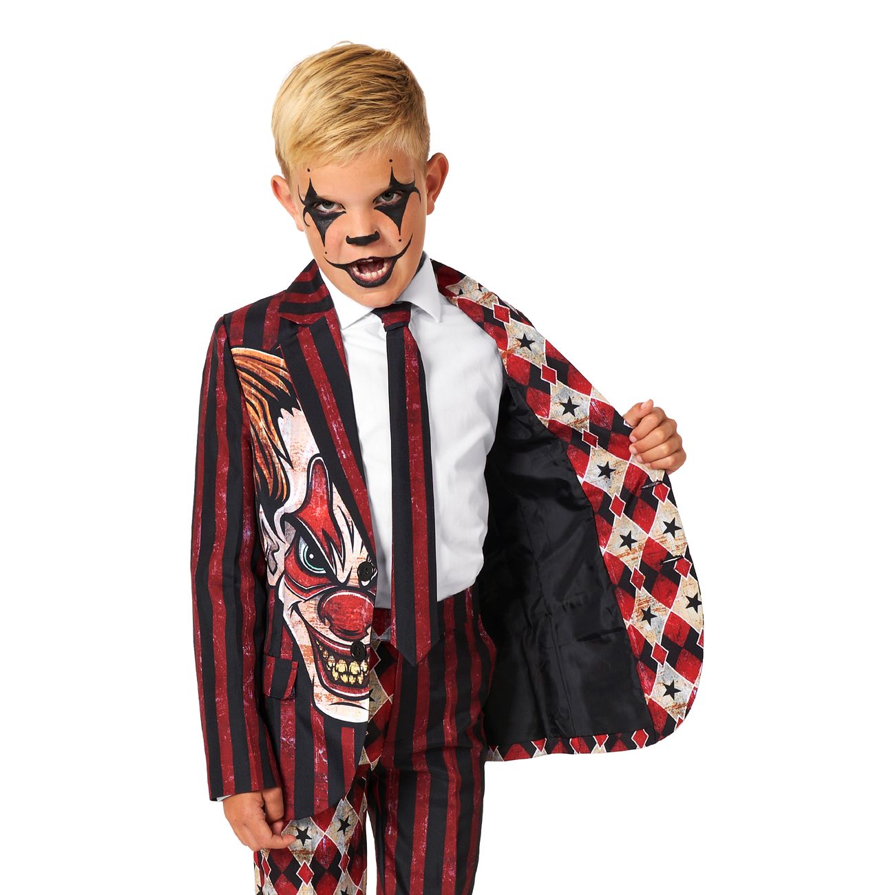 Suitmeister Boys Scary Klovn Jakkesæt