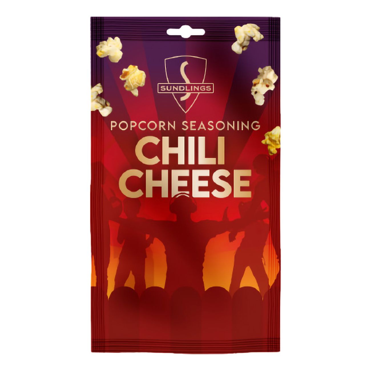 Sundlings Popcornkrydda Chili Cheese