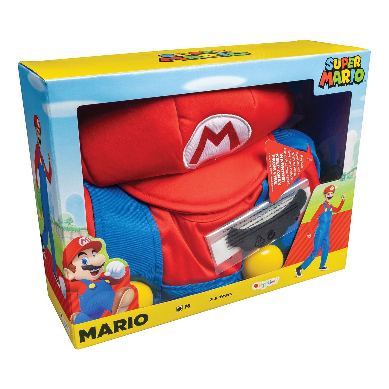 super-mario-deluxe-barn-maskeraddrakt-106172-4