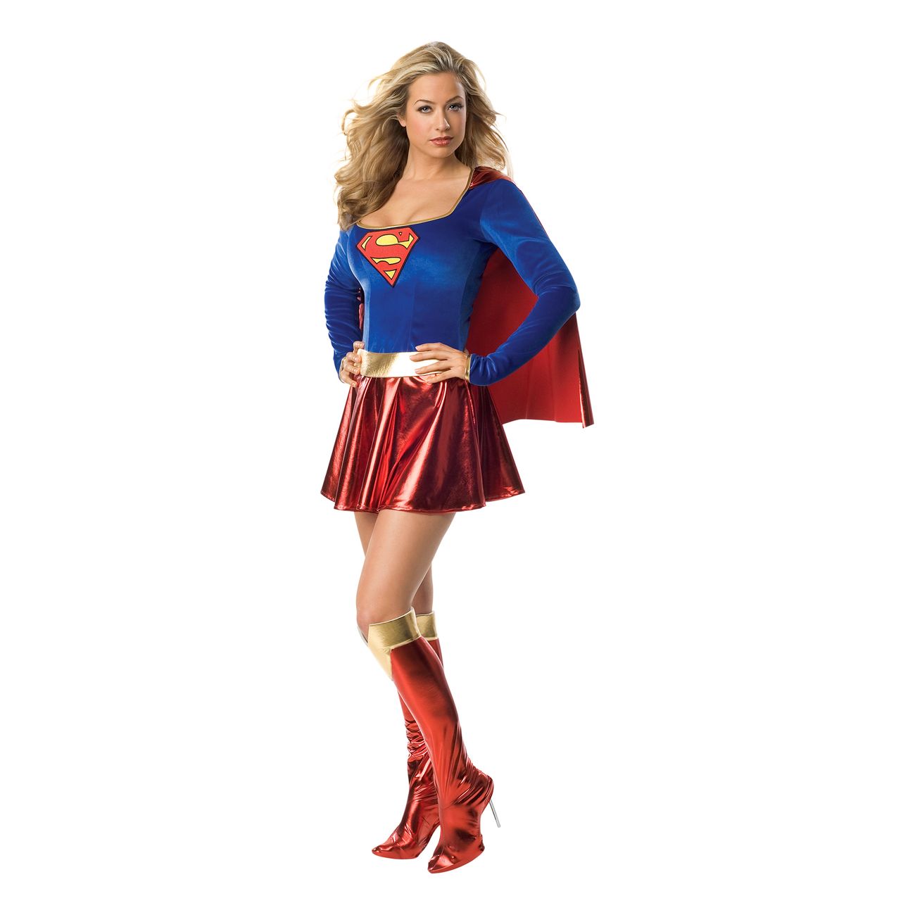 Supergirl Deluxe Maskeraddräkt