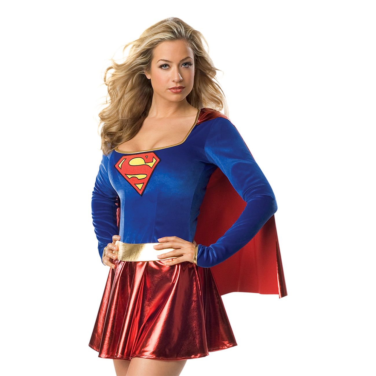 Supergirl Deluxe Maskeraddräkt