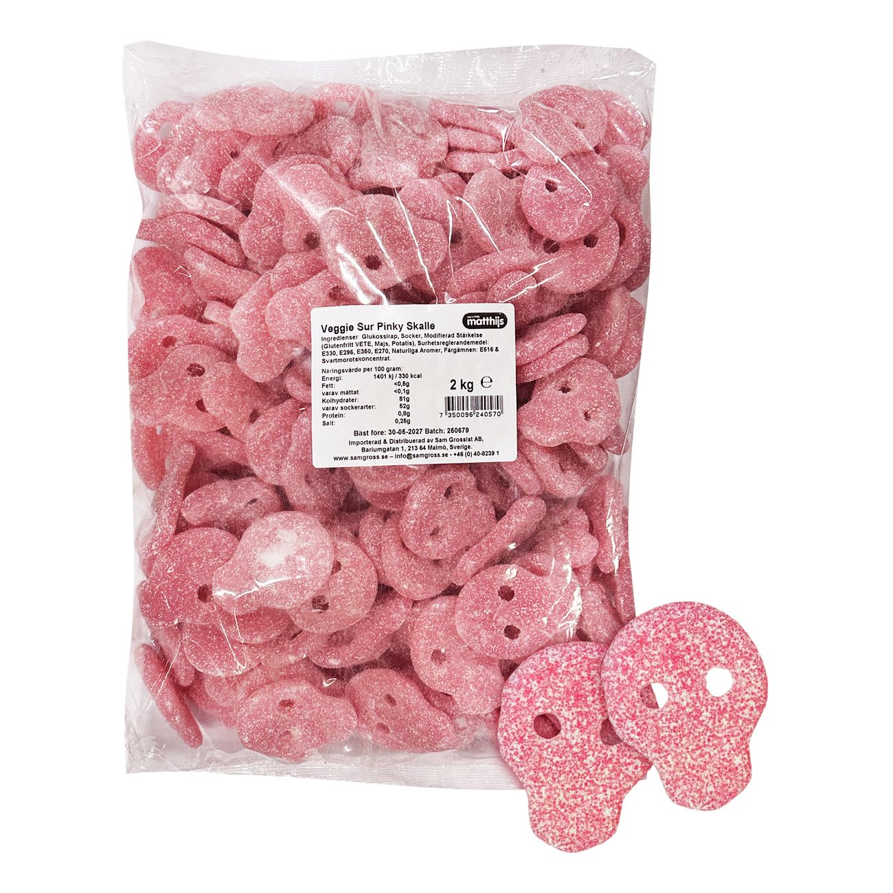 Sur Pinky Skalle Storpack
