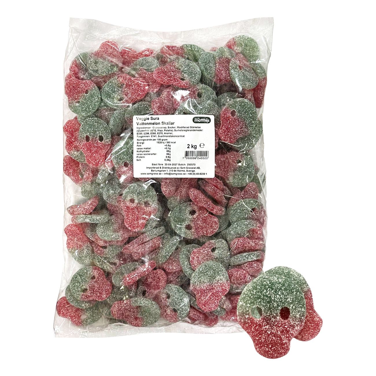 Sur Vattenmelonskalle Storpack