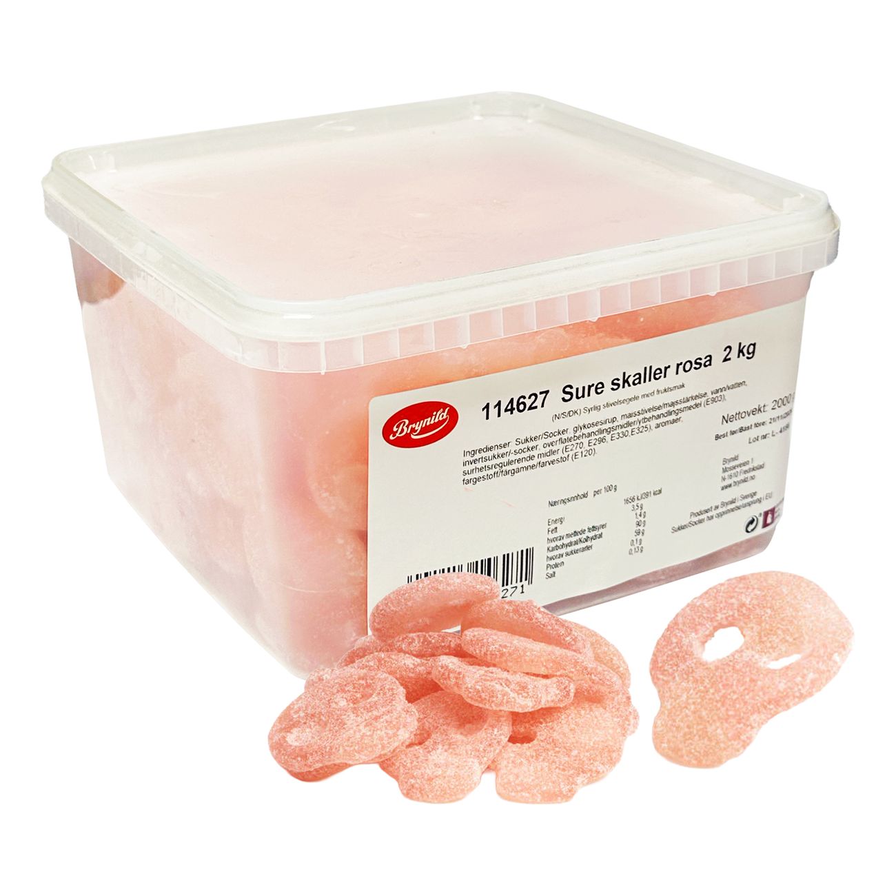 Sura Skallar Rosa Storpack