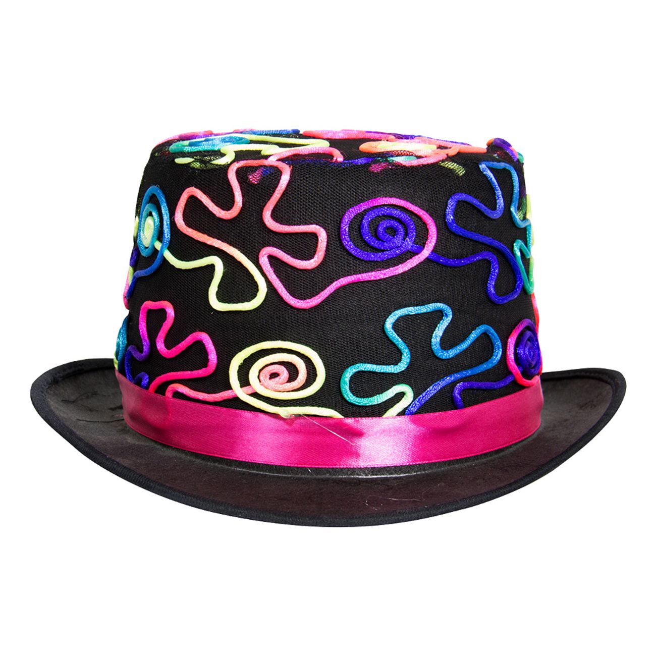 svart-hatt-med-neonfarger-1