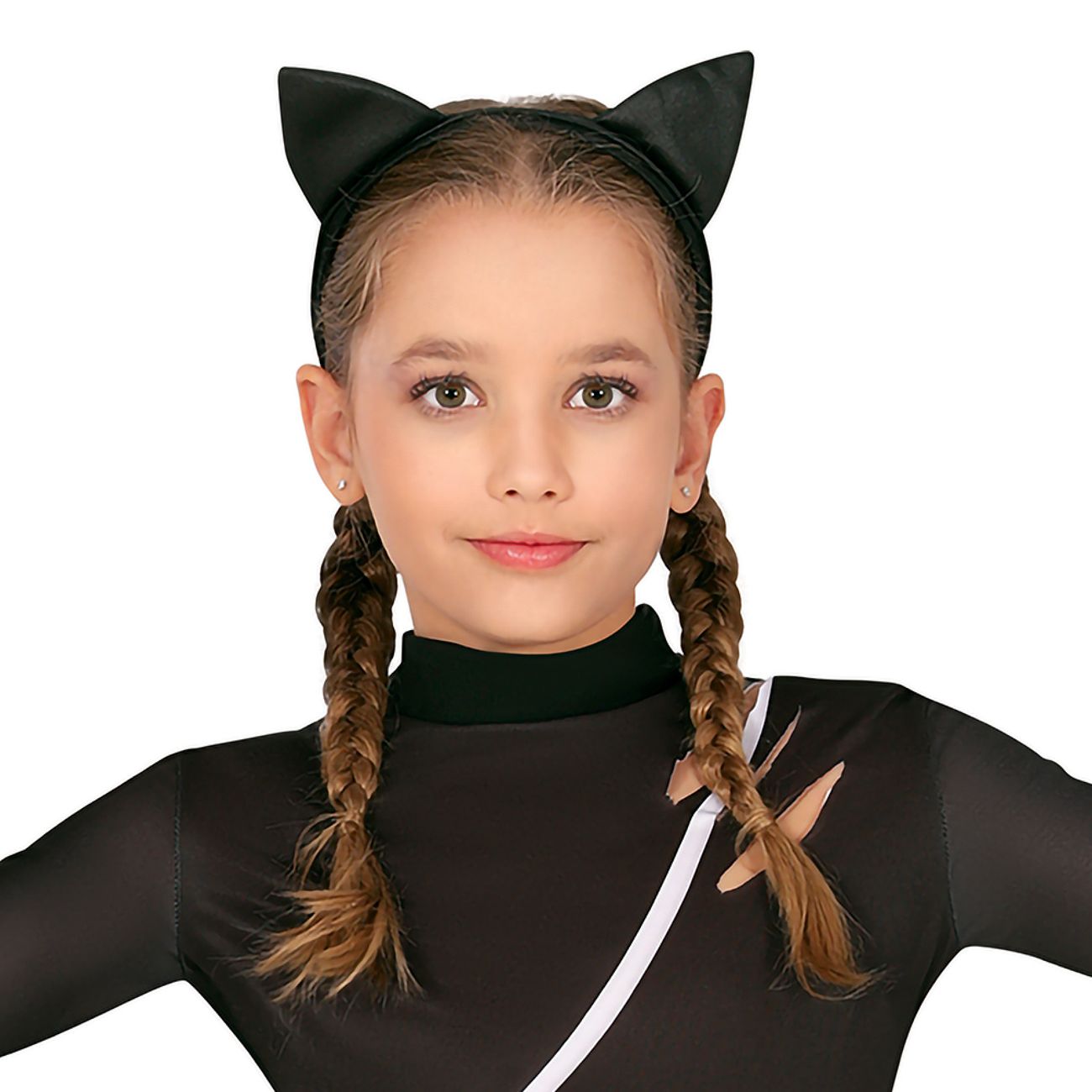 Svart Katt Barn Maskeraddräkt