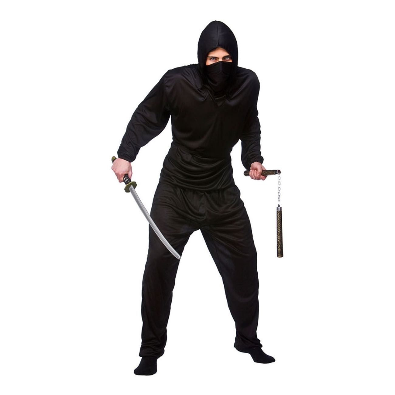 svart-ninja-budget-maskeraddrakt-1