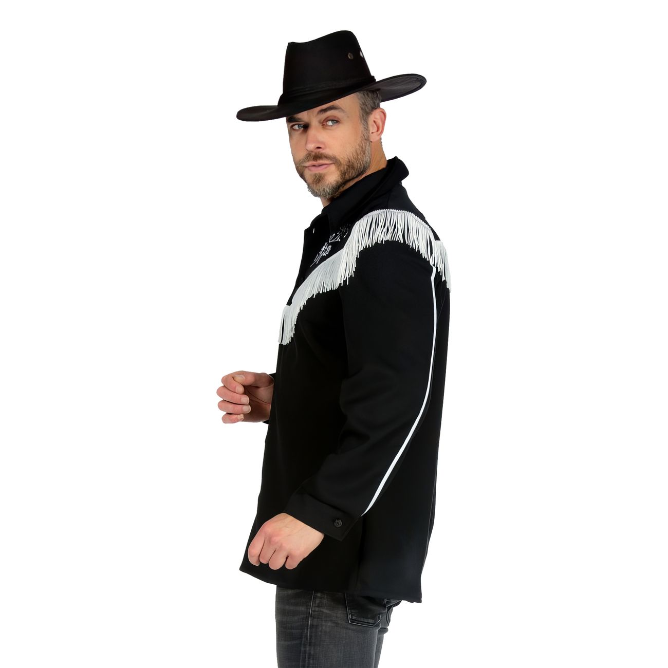 svart-western-skjorta-deluxe-herr-98674-2