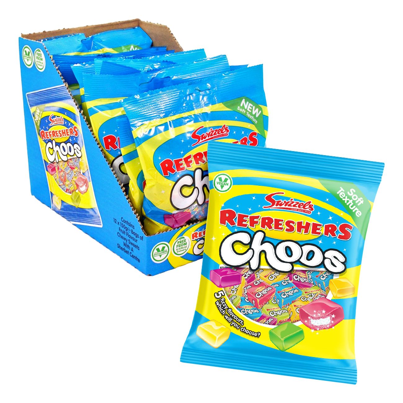 Swizzels Refreshers Choos Storpakning