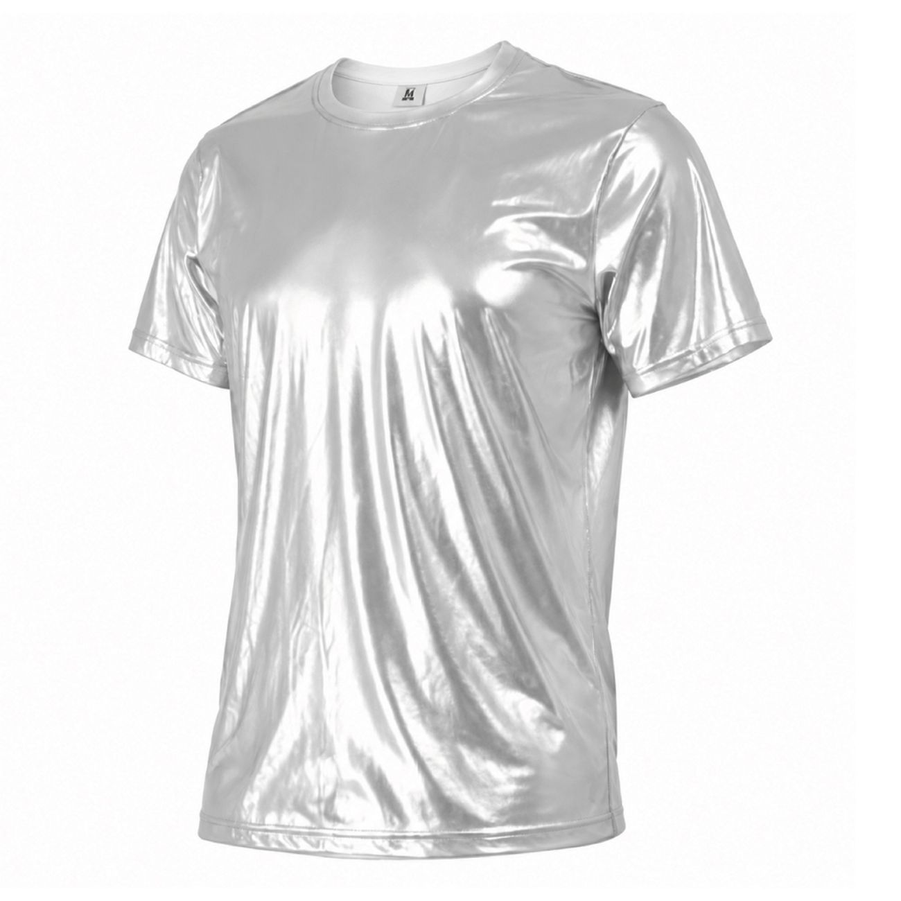 T-shirt Silver Metallic