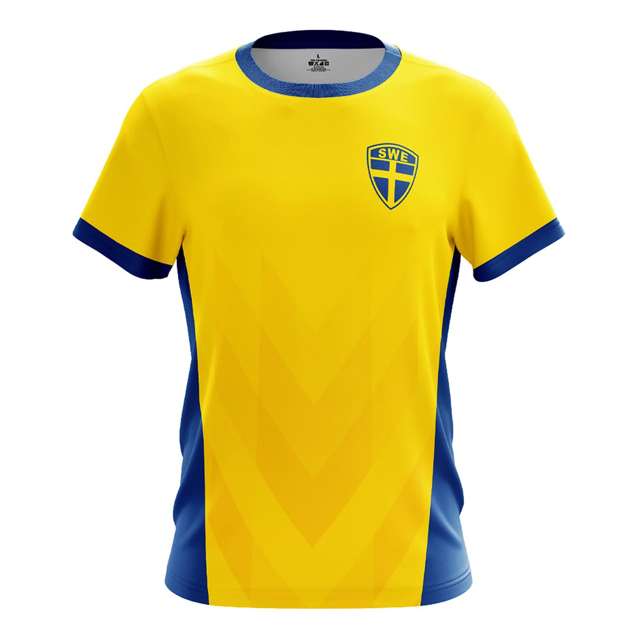 T-shirt Sverige Supportertröja Premium