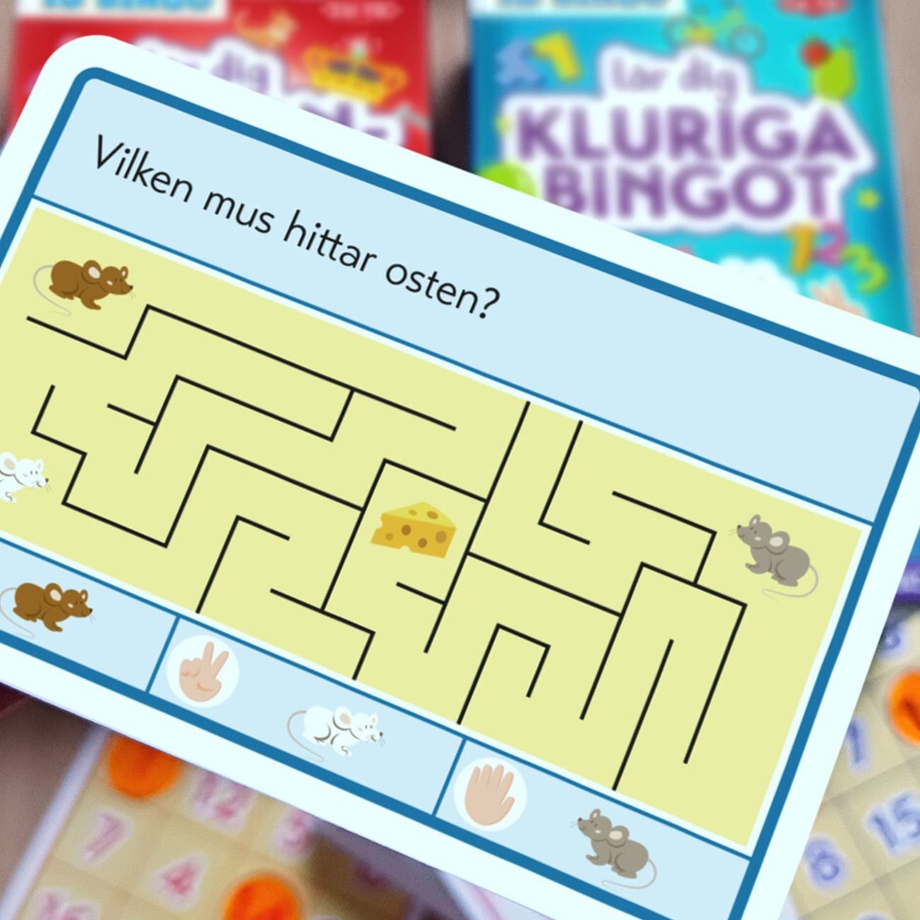 Tactic Lär Dig Kluriga Bingot Resespel