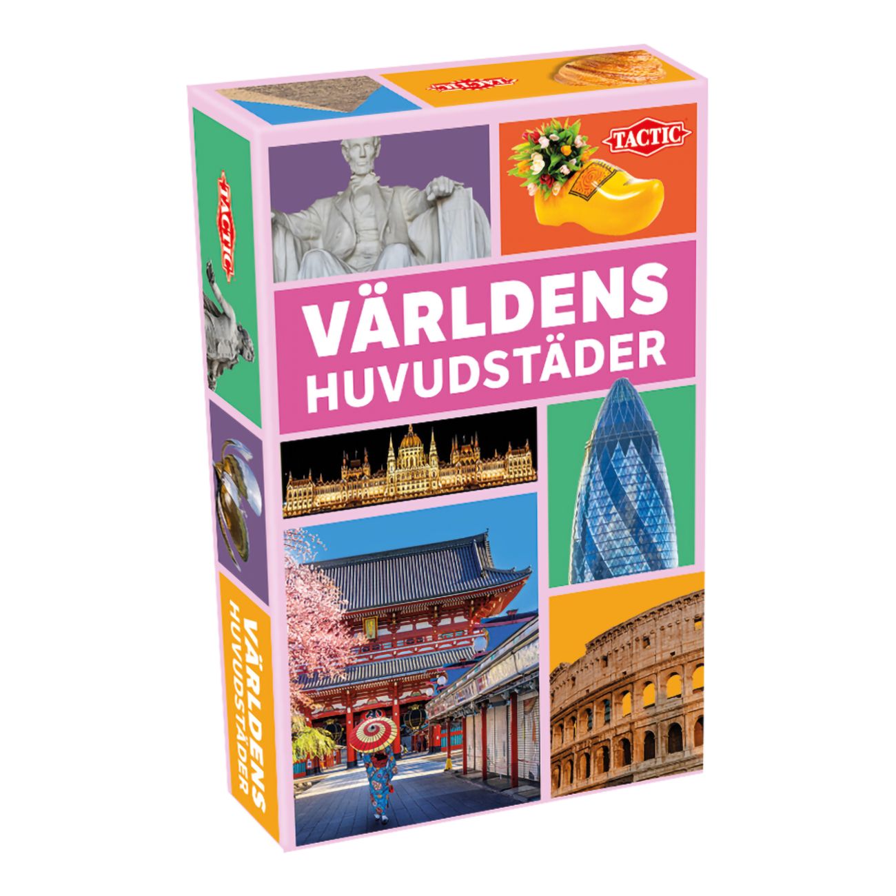 Tactic Världens Huvudstäder Kortspel