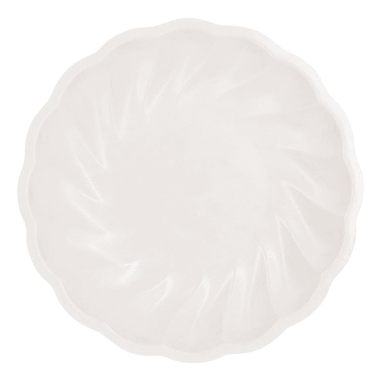 Tallrikar Runda Vert Decor Vit