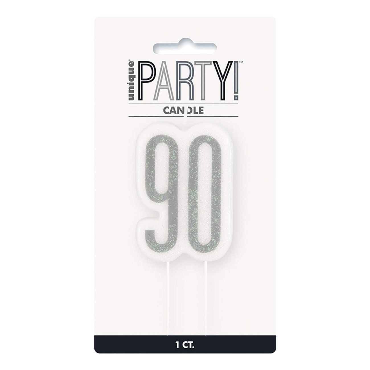Tårtljus 90 Silver