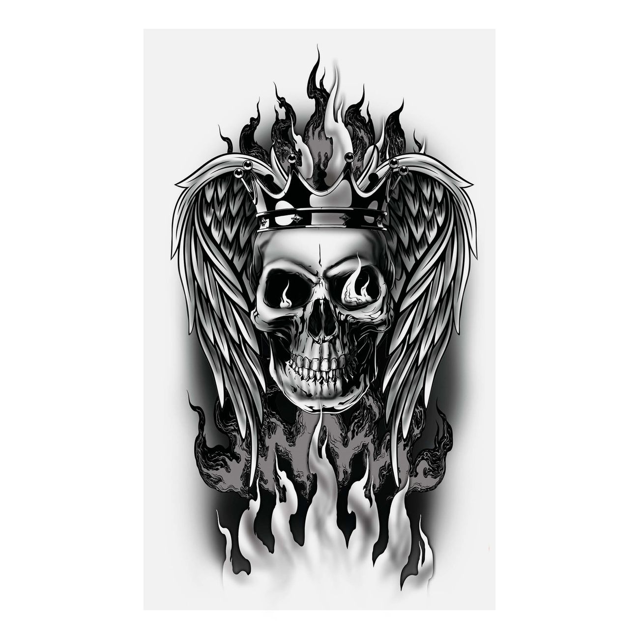 Tatuering Dödskalle