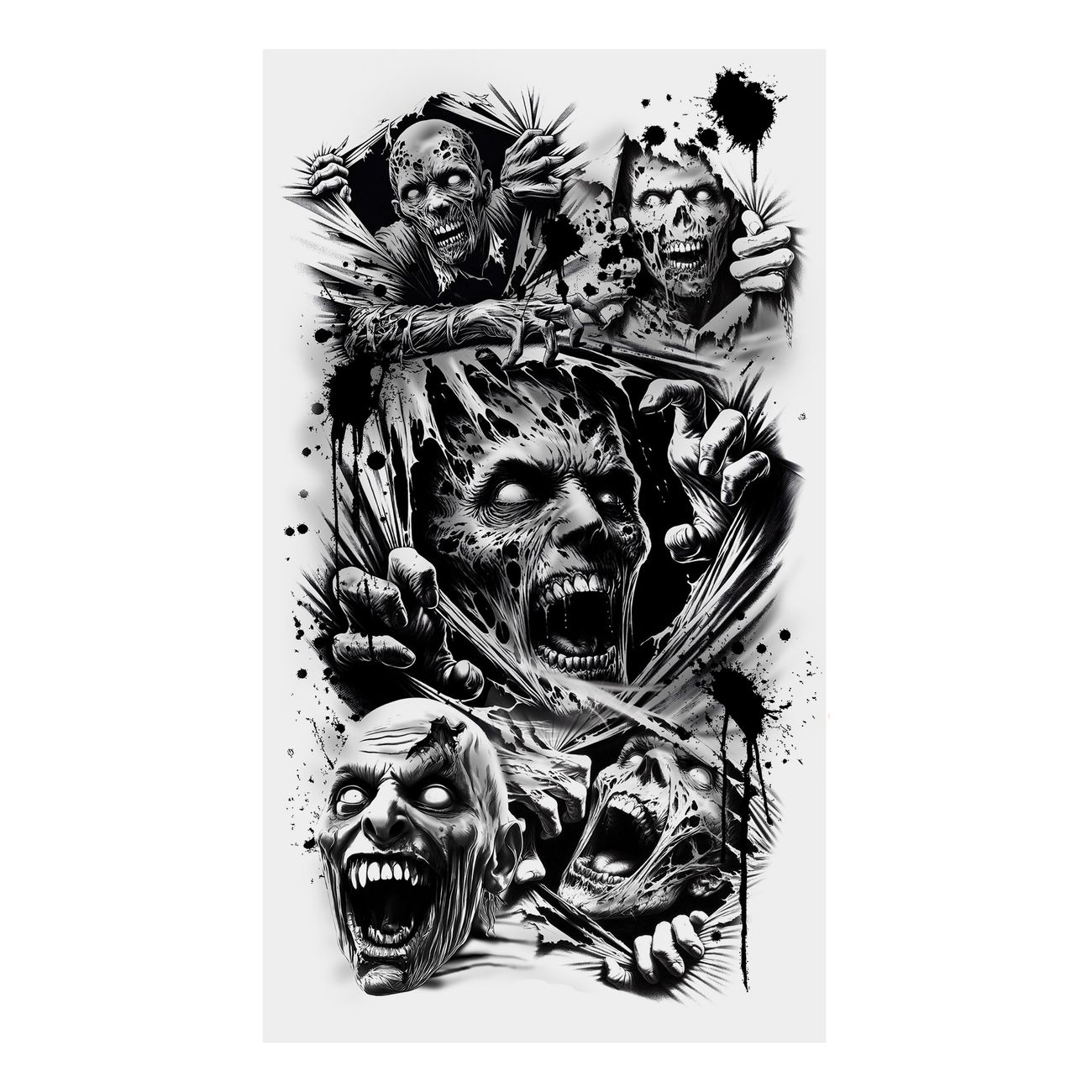 Tatovering Zombie