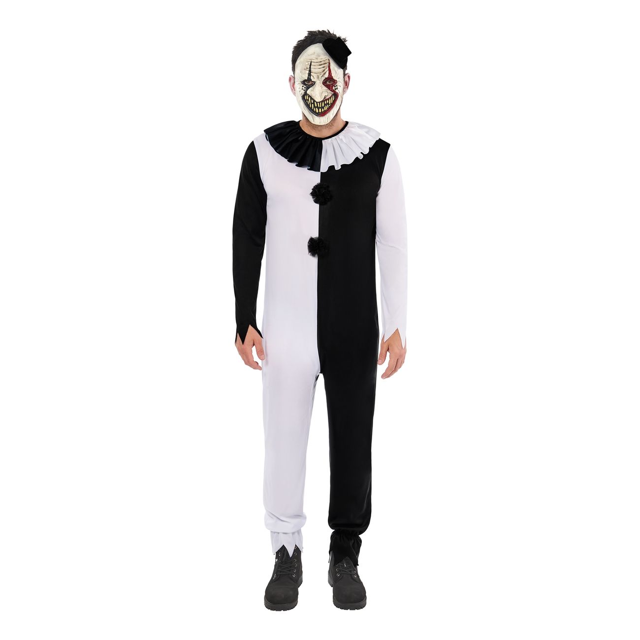 terror-clown-svartvit-maskeraddrakt-105121-2